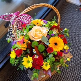 Autumn in a basket